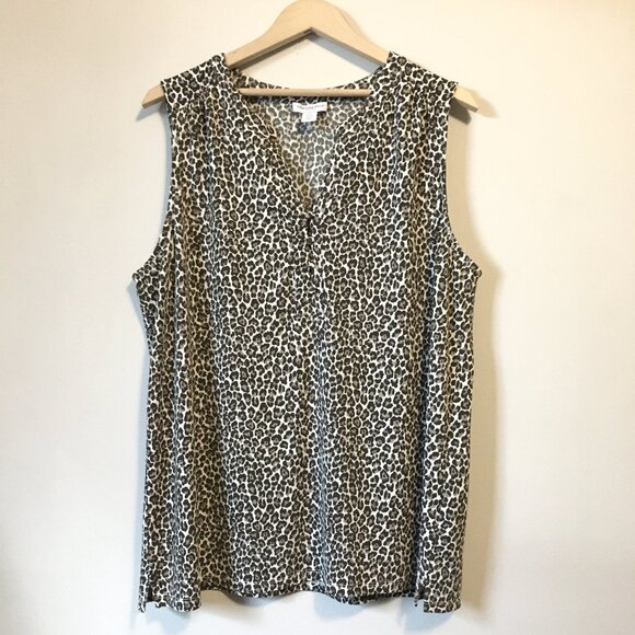 Carolina Belle of Montreal Leopard Print Tank Top - Picture 2 of 13
